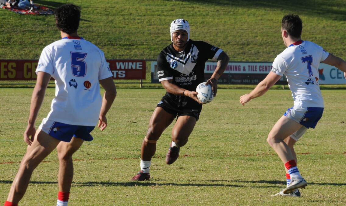 Pio Seci of the Forbes Magpies has been named in the Fiji Bati team for this weekend's Pacific Championships Plate Final. Picture by Nick Guthrie