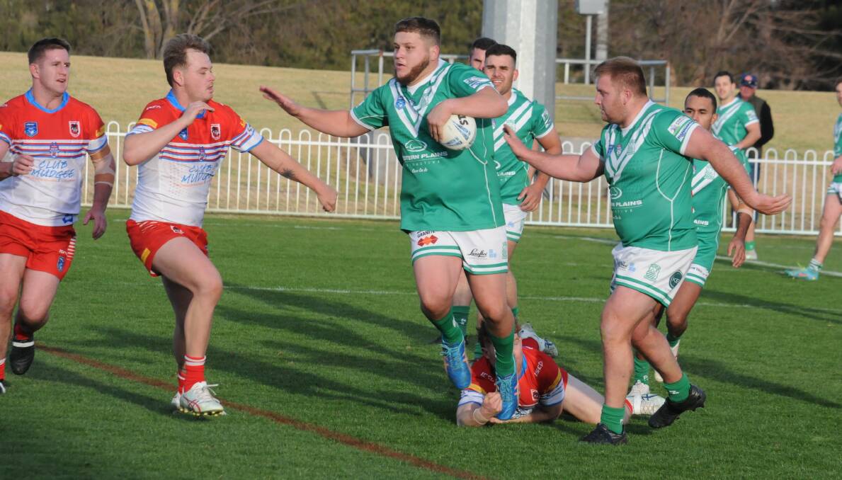 James Stanley and Dubbo CYMS got the better of Mudgee when the two sides met earlier this season. Picture by Nick Guthrie