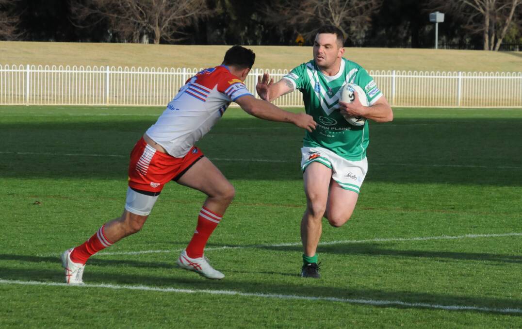 Billy Sing pictured in action for CYMS during a win over Mudgee earlier this season. Picture by Nick Guthrie