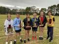  Payten, Jai, Penny, Patrick, Daisy and Jake were named athletics champions in their categories. Image supplied.